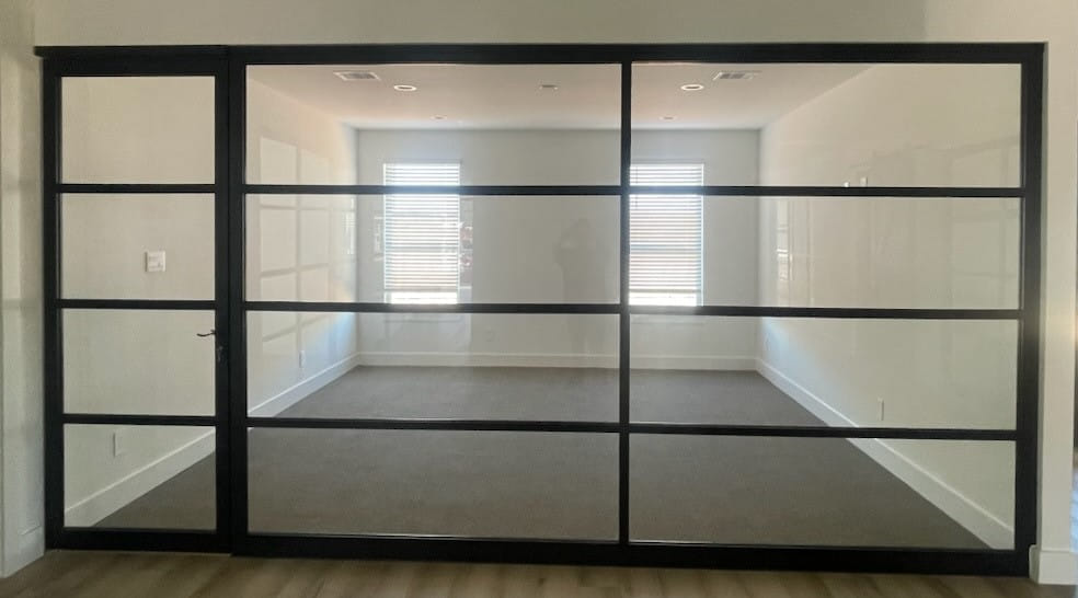 door with window