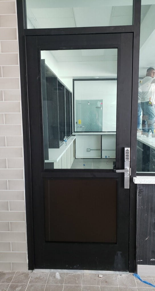 door with window