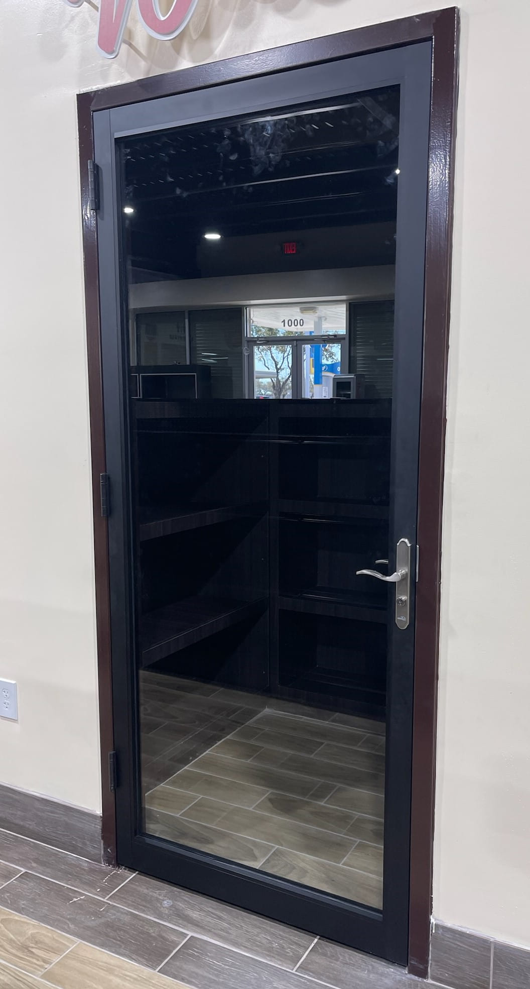 door with window