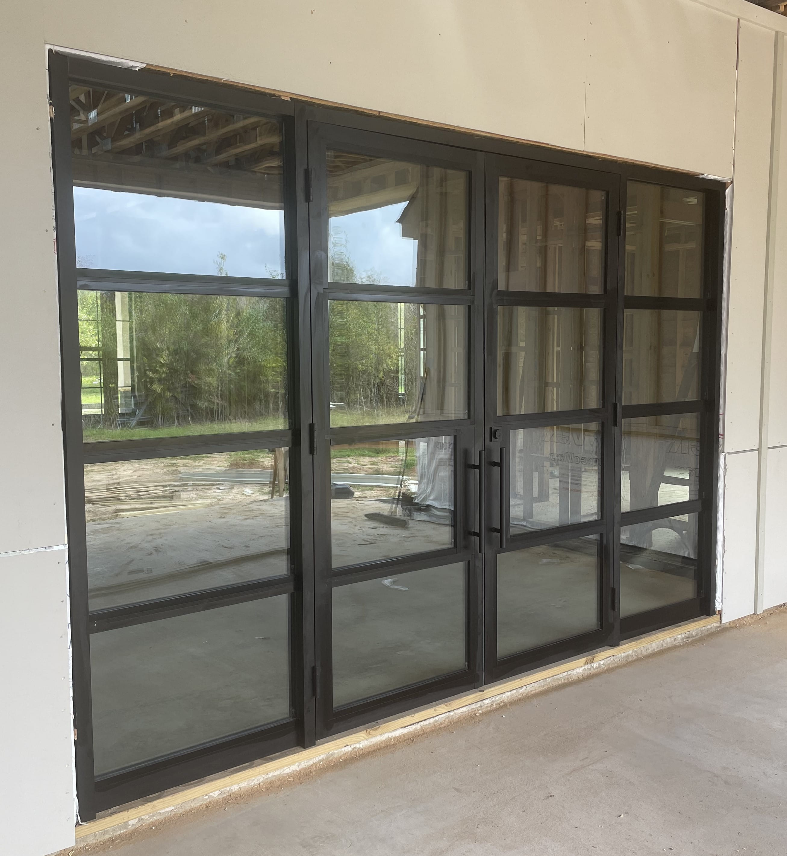 door with window