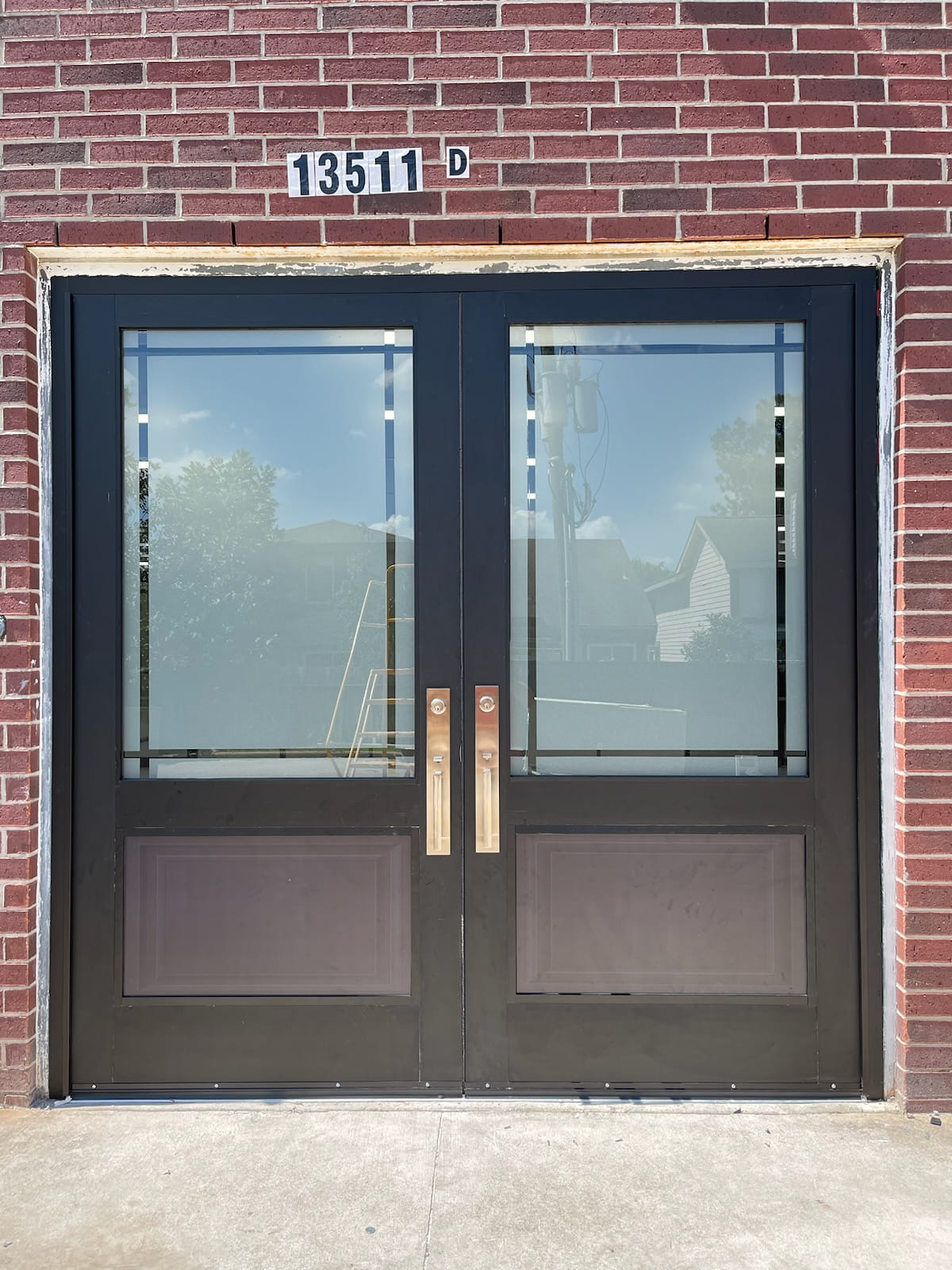 door with window