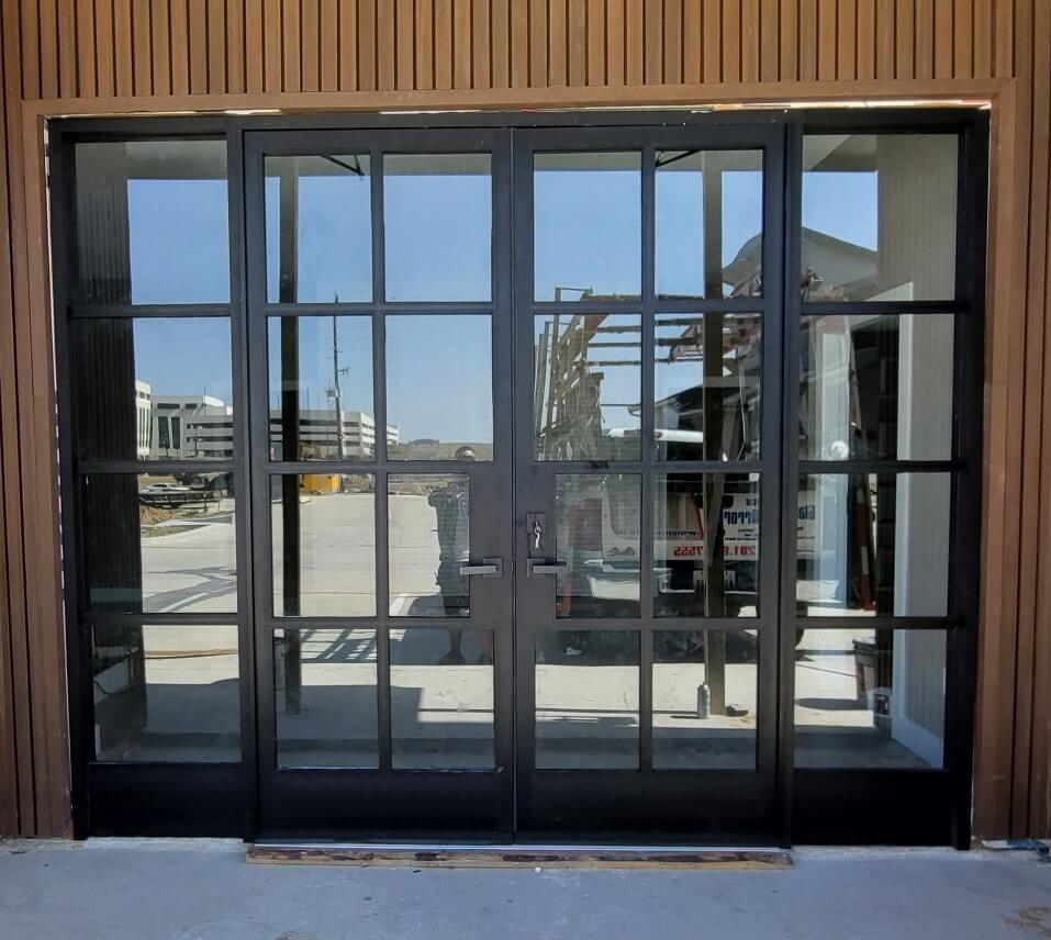 door with window