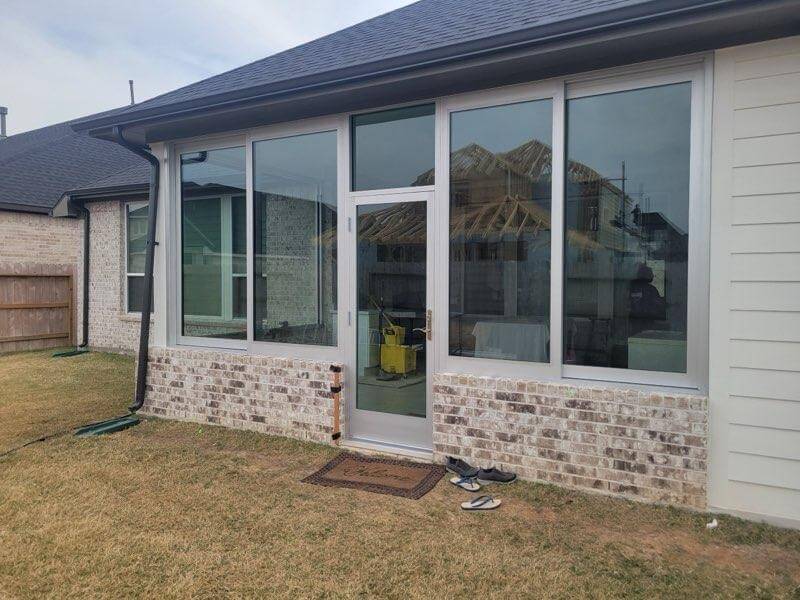 Patio door design variation