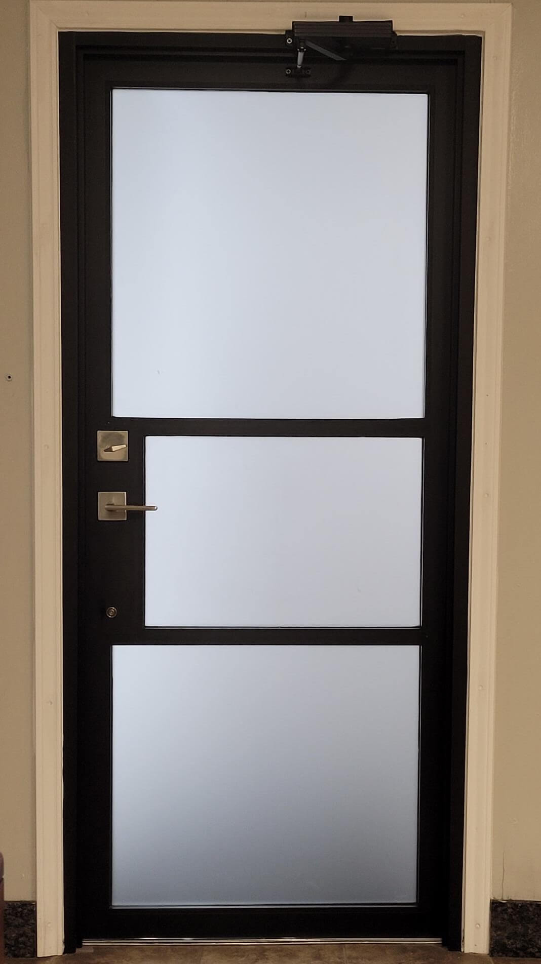door with window