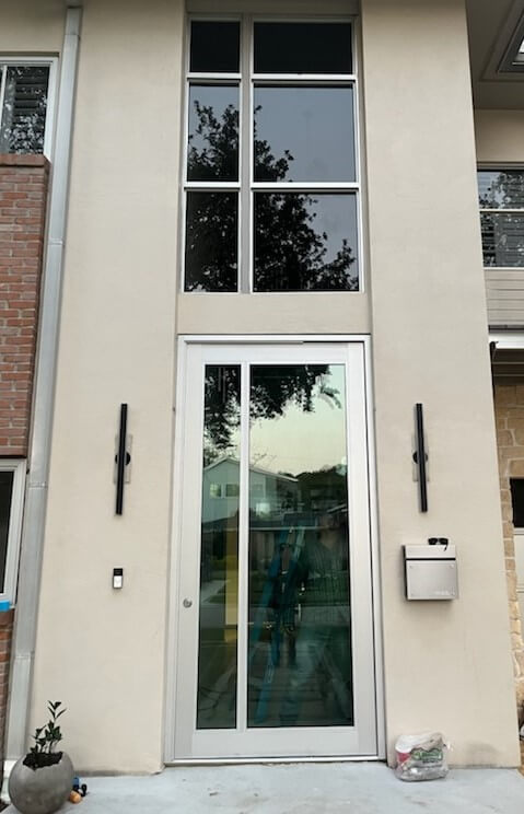 door with window