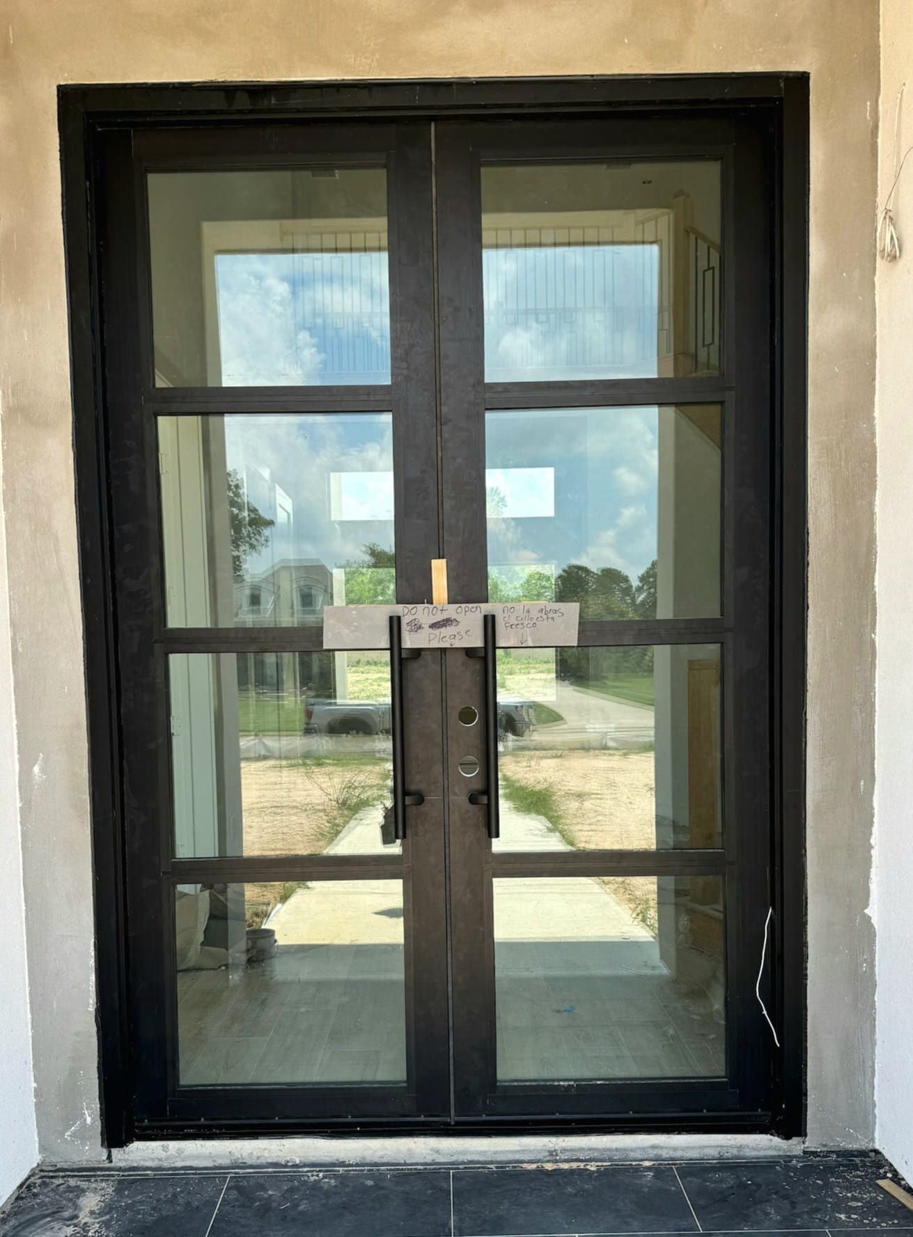 door with window
