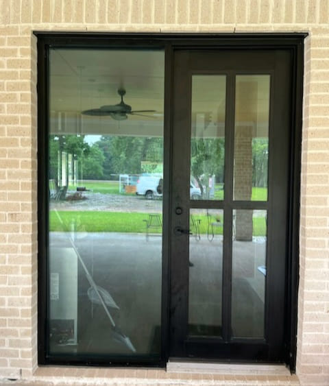 door with window