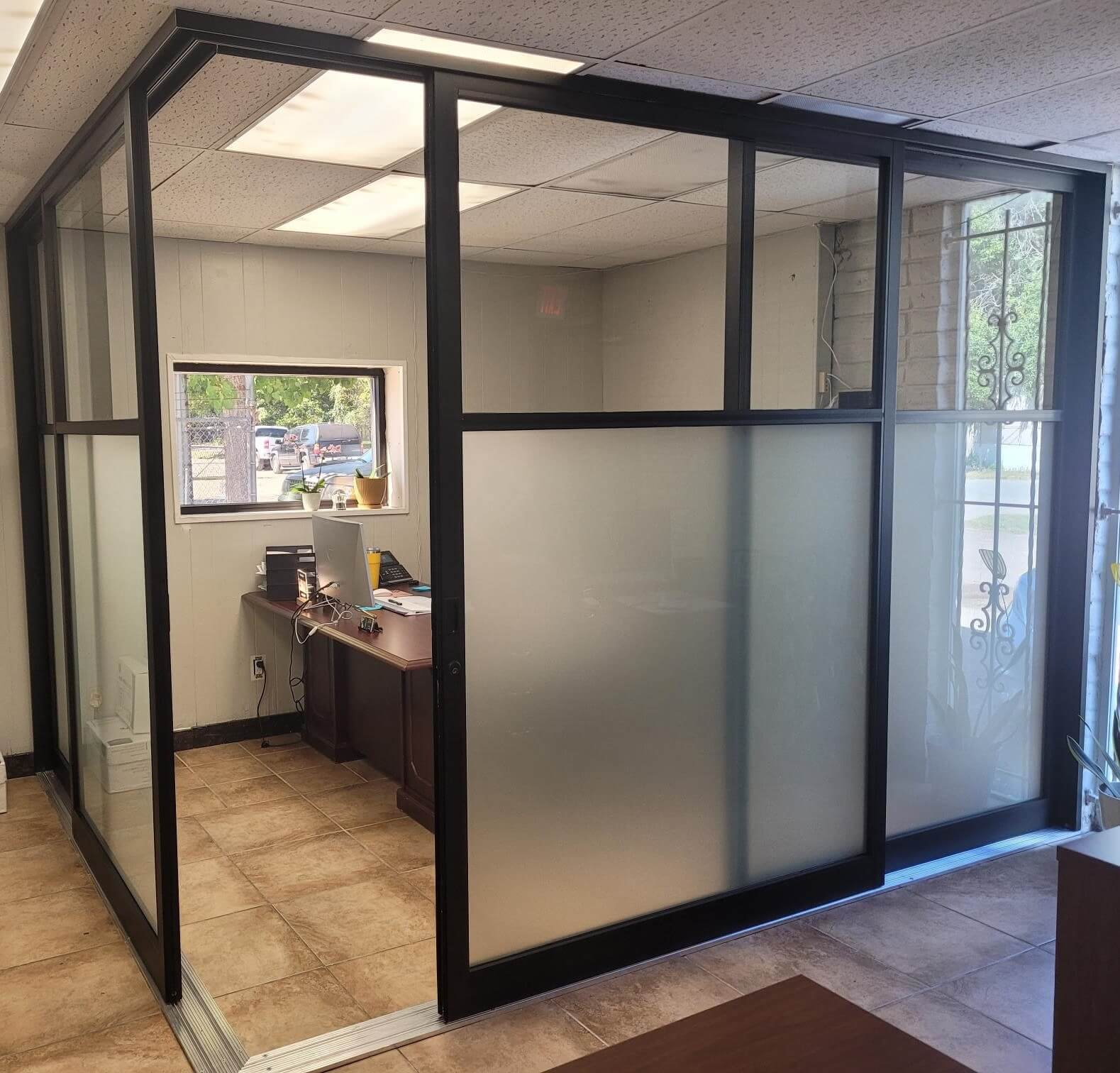 door with window