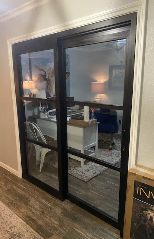 door with window