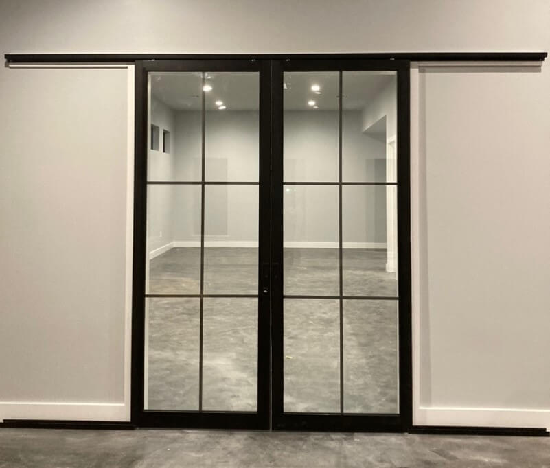 door with window