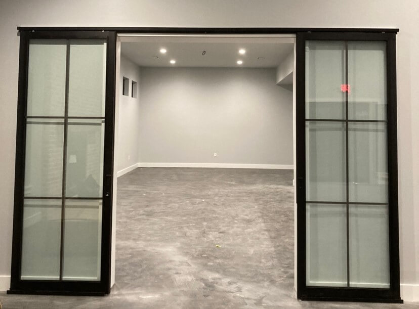 door with window