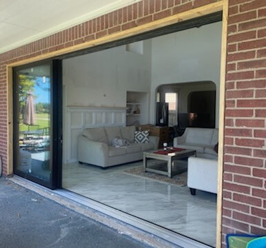 door with window