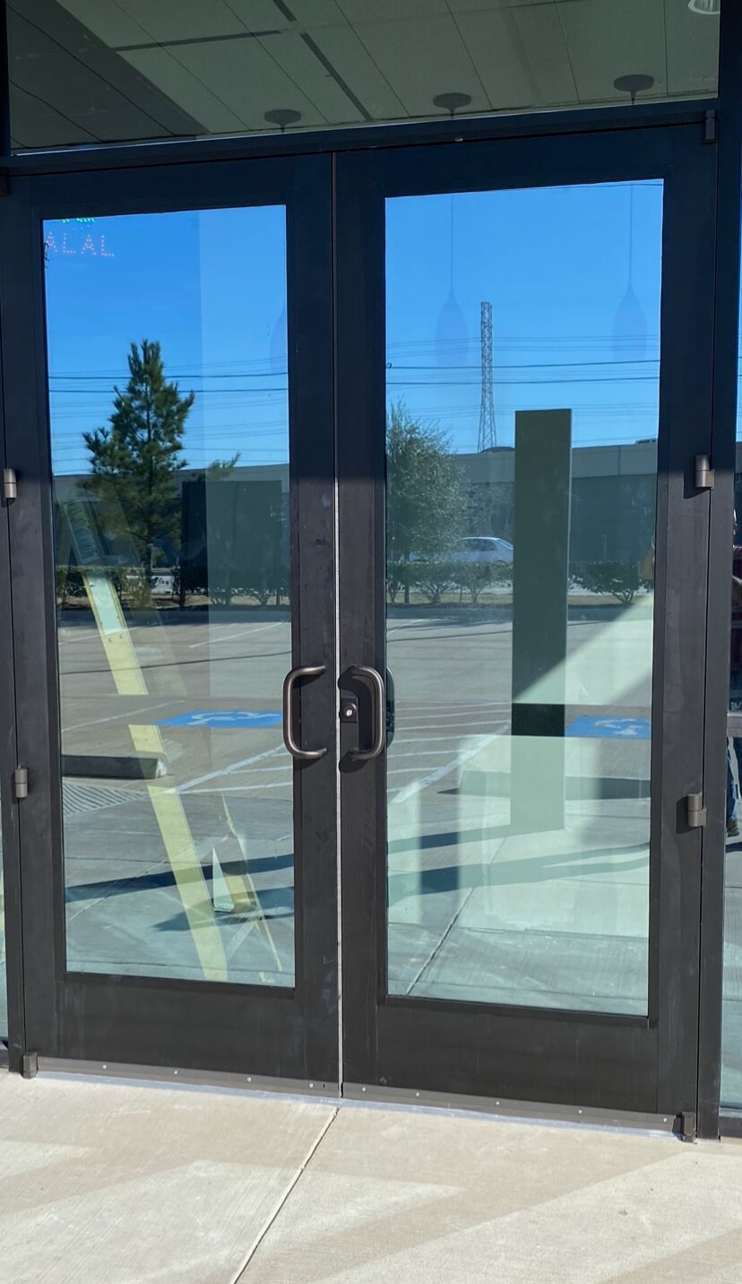 door with window