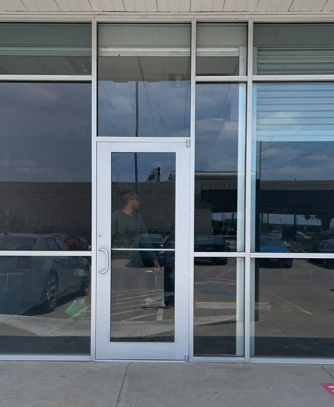 door with window