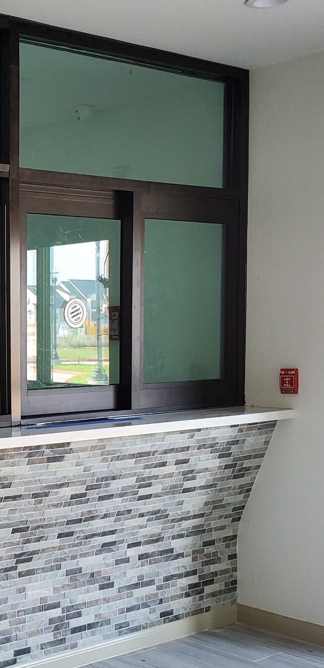 door with window